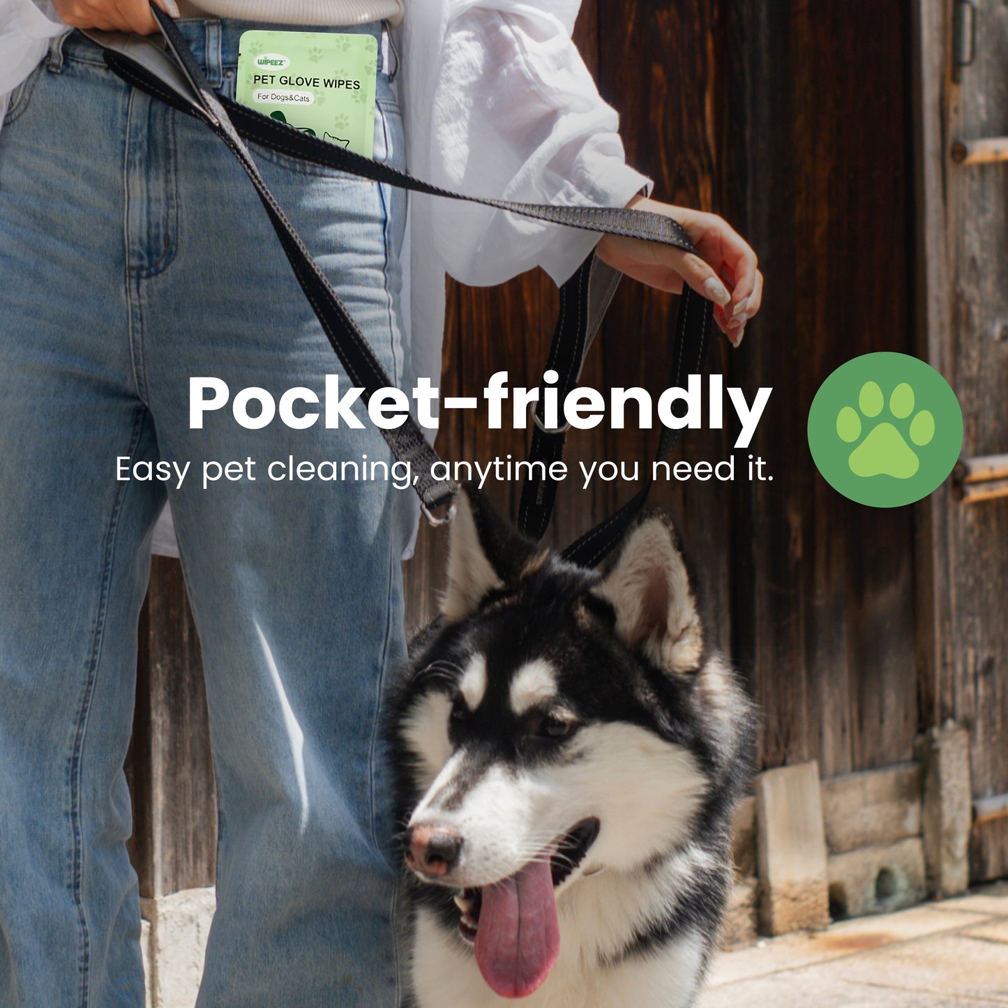 WIPEEZ™ Pet Glove Wipes